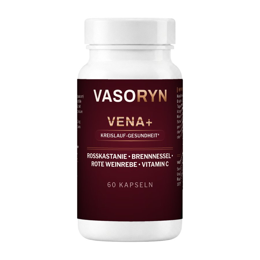 Pot Vasoryn Vena+ met 60 capsules